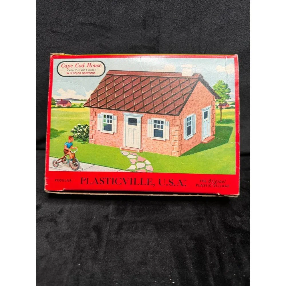 Plasticville Cape Cod House 1502 89